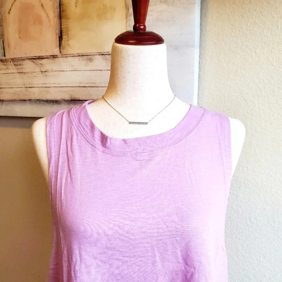 SO | Junior's Muscle Tank in Orchid sz 3X - Picture 2 of 7